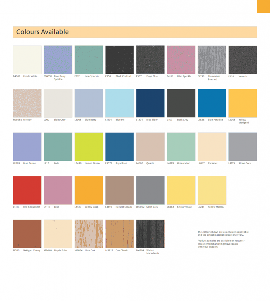 Toilet, Shower & Washroom Cubicle colours | RDM Cubicles